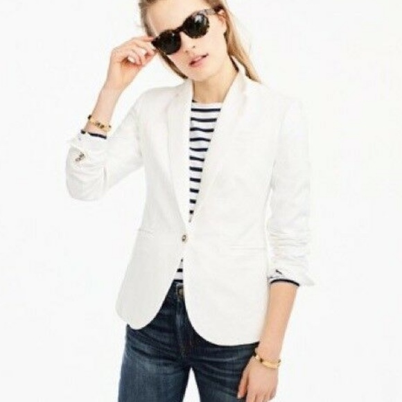 j crew unstructured blazer